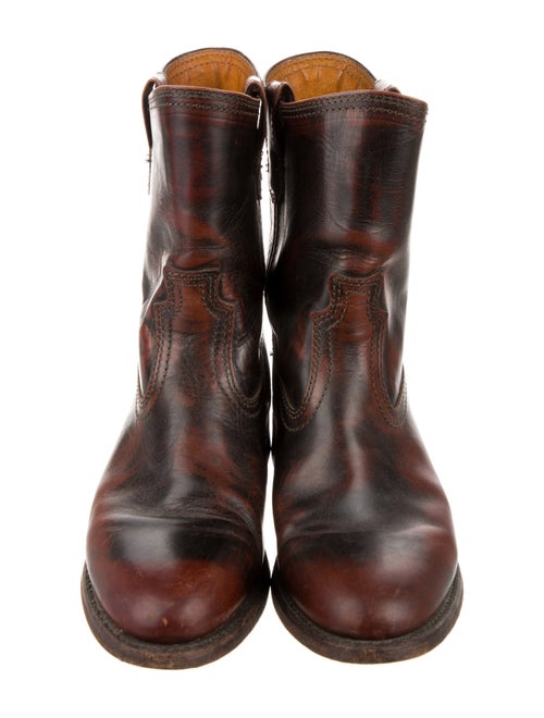 Frye Leather Moto Boots