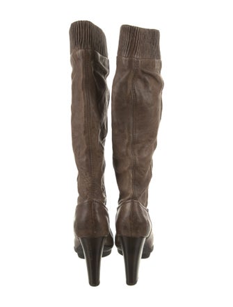 Frye Leather Sock Boots