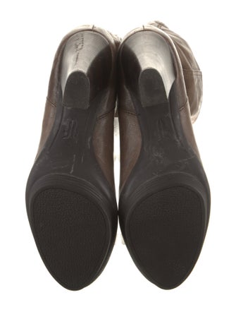 Frye Leather Sock Boots