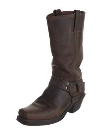 Frye Leather Moto Boots