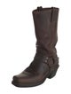 Frye Leather Moto Boots