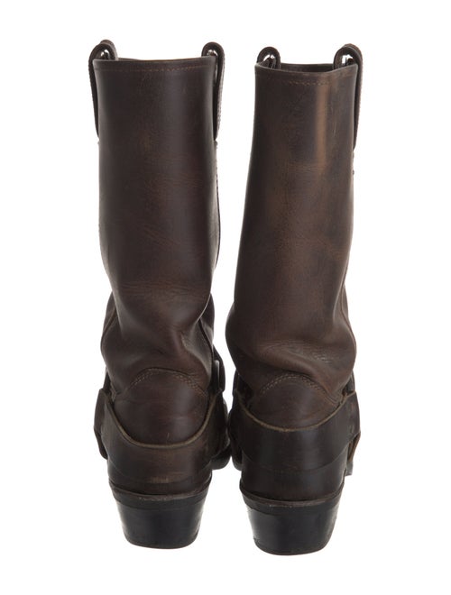 Frye Leather Moto Boots