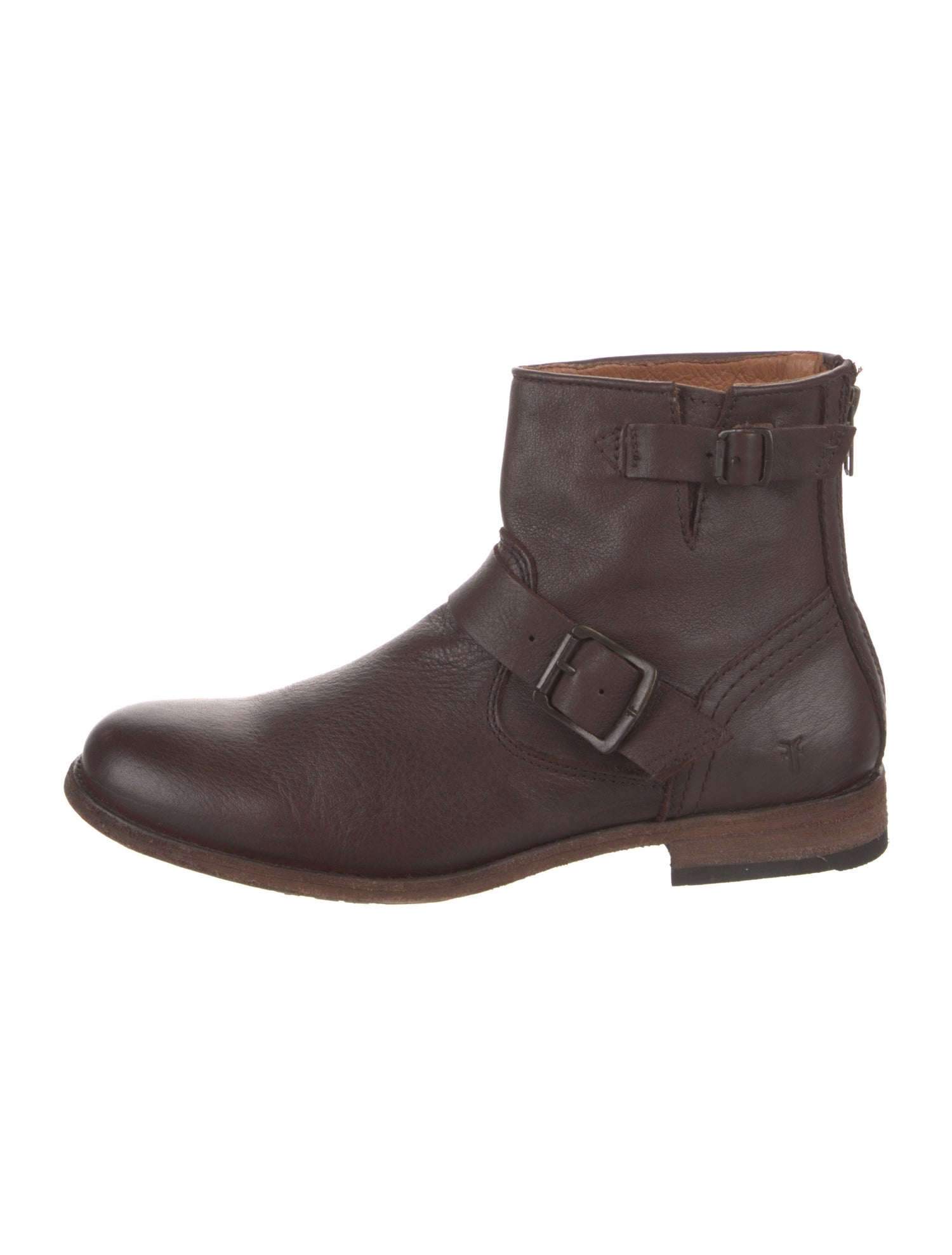 Frye Leather Moto Boots