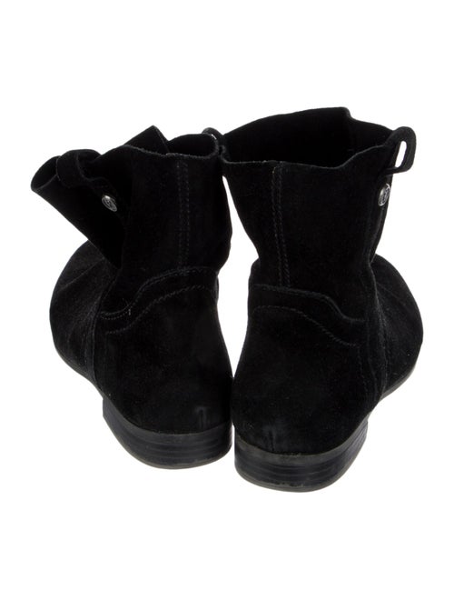 Frye Suede Moto Boots