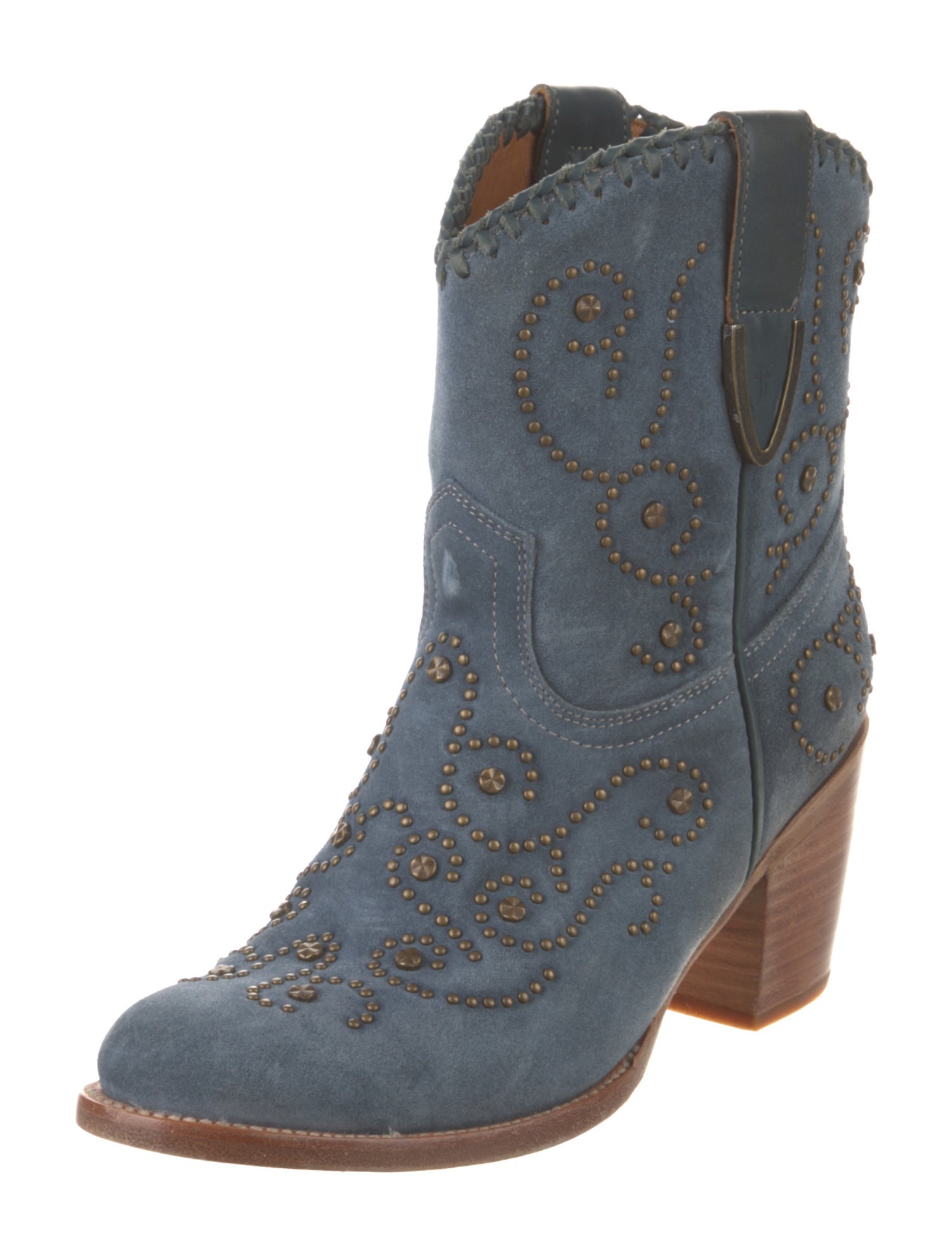 Frye Suede Western Boots