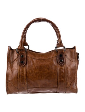 Frye Leather Top Handle Bag