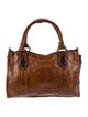Frye Leather Top Handle Bag