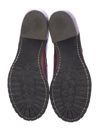 Frye Leather Combat Boots