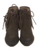 Frye Suede Lace-Up Boots