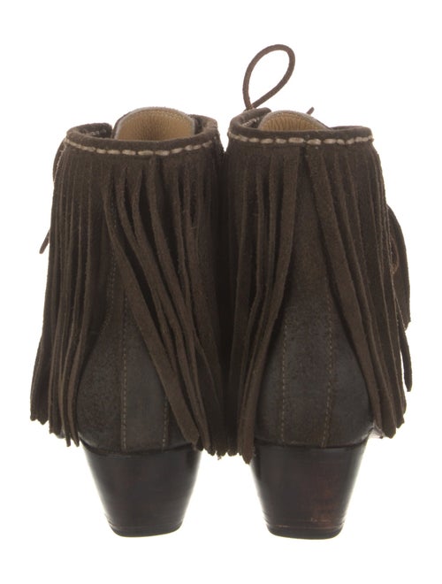 Frye Suede Lace-Up Boots