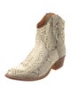 Frye Python Animal Print Western Boots