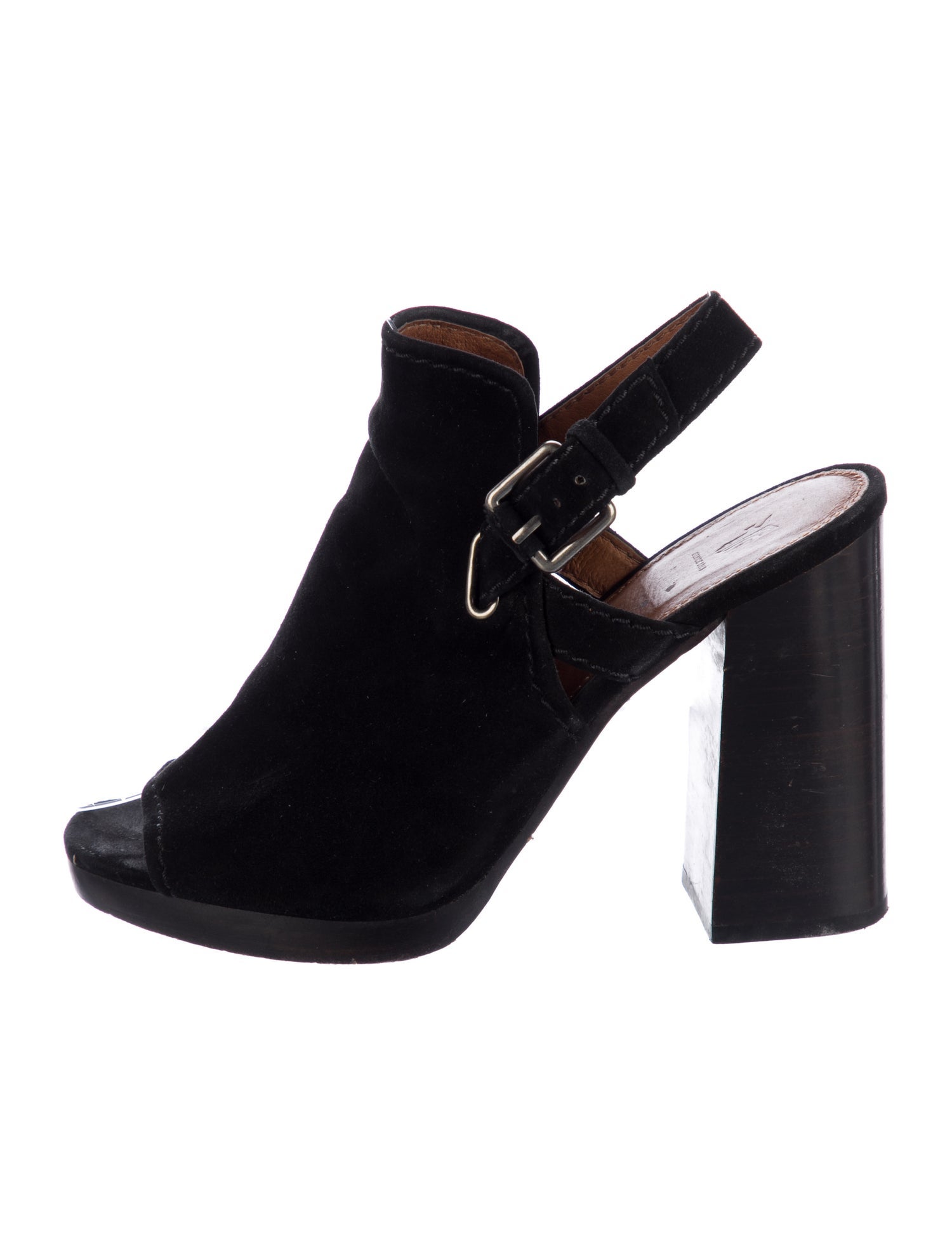 Frye Suede Slingback Sandals