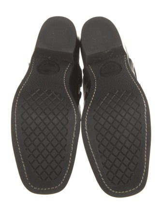 Frye Leather Studded Accents Moto Boots