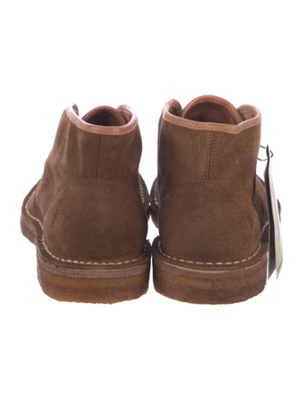 Frye Suede Lace-Up Boots