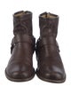 Frye Leather Moto Boots