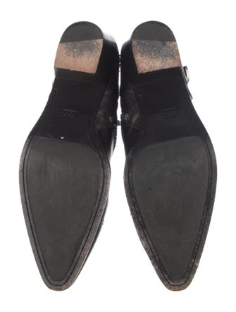 Frye Leather Studded Accents Western Boots