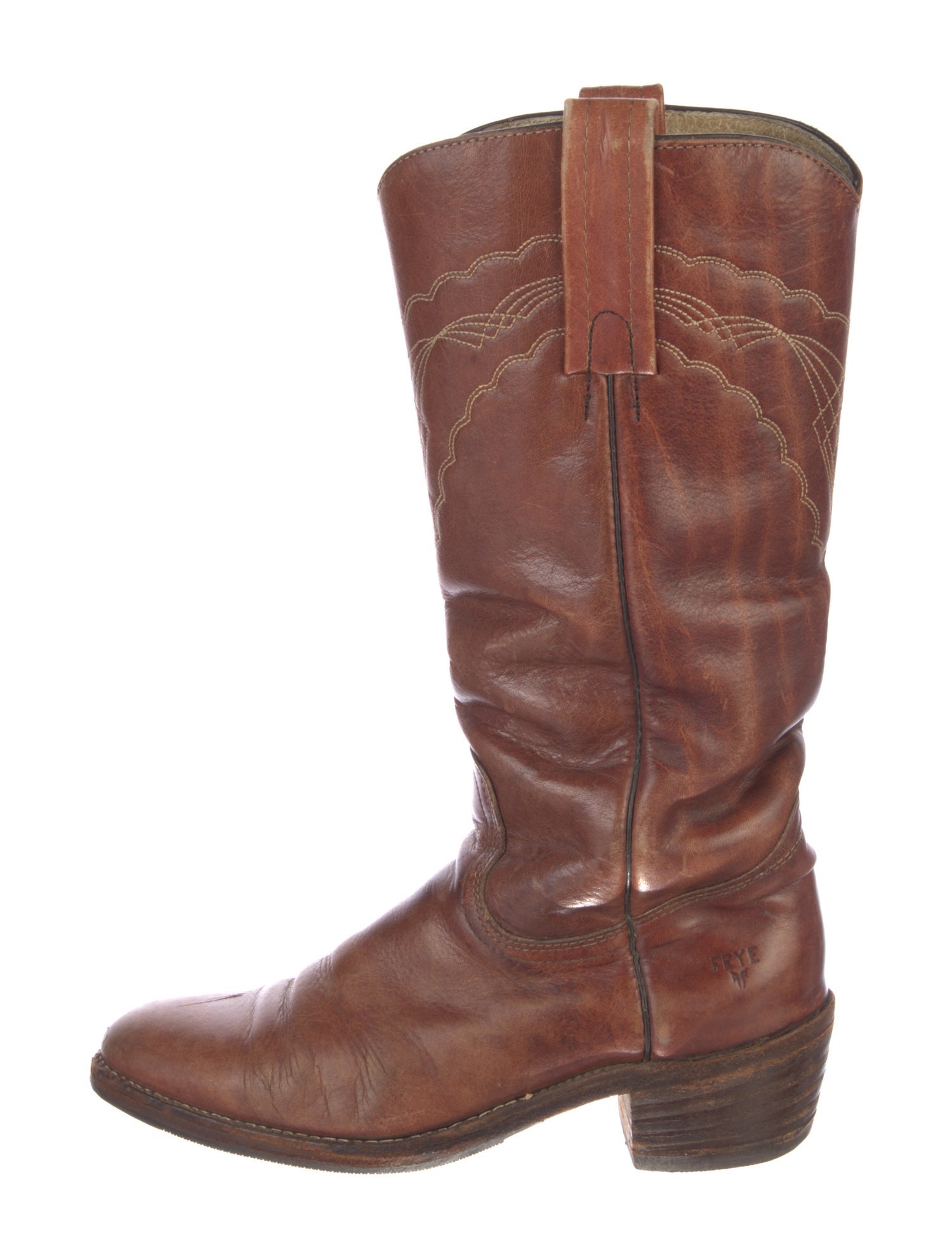 Frye Leather Western Boots