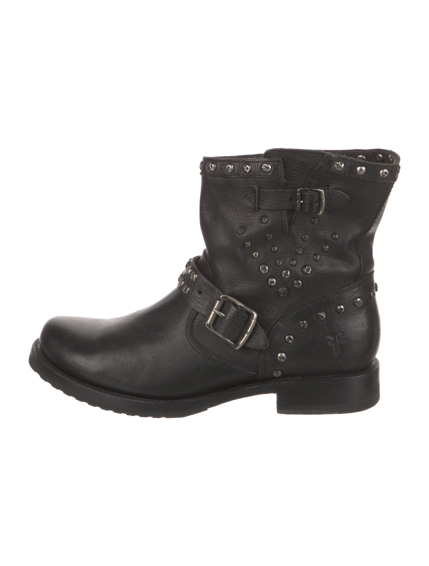 Frye Veronica Leather Moto Boots