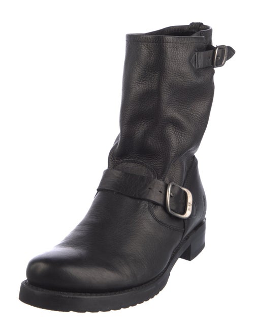 Frye Leather Moto Boots