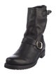Frye Leather Moto Boots