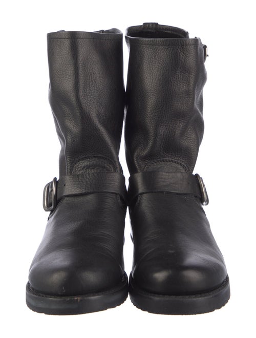 Frye Leather Moto Boots
