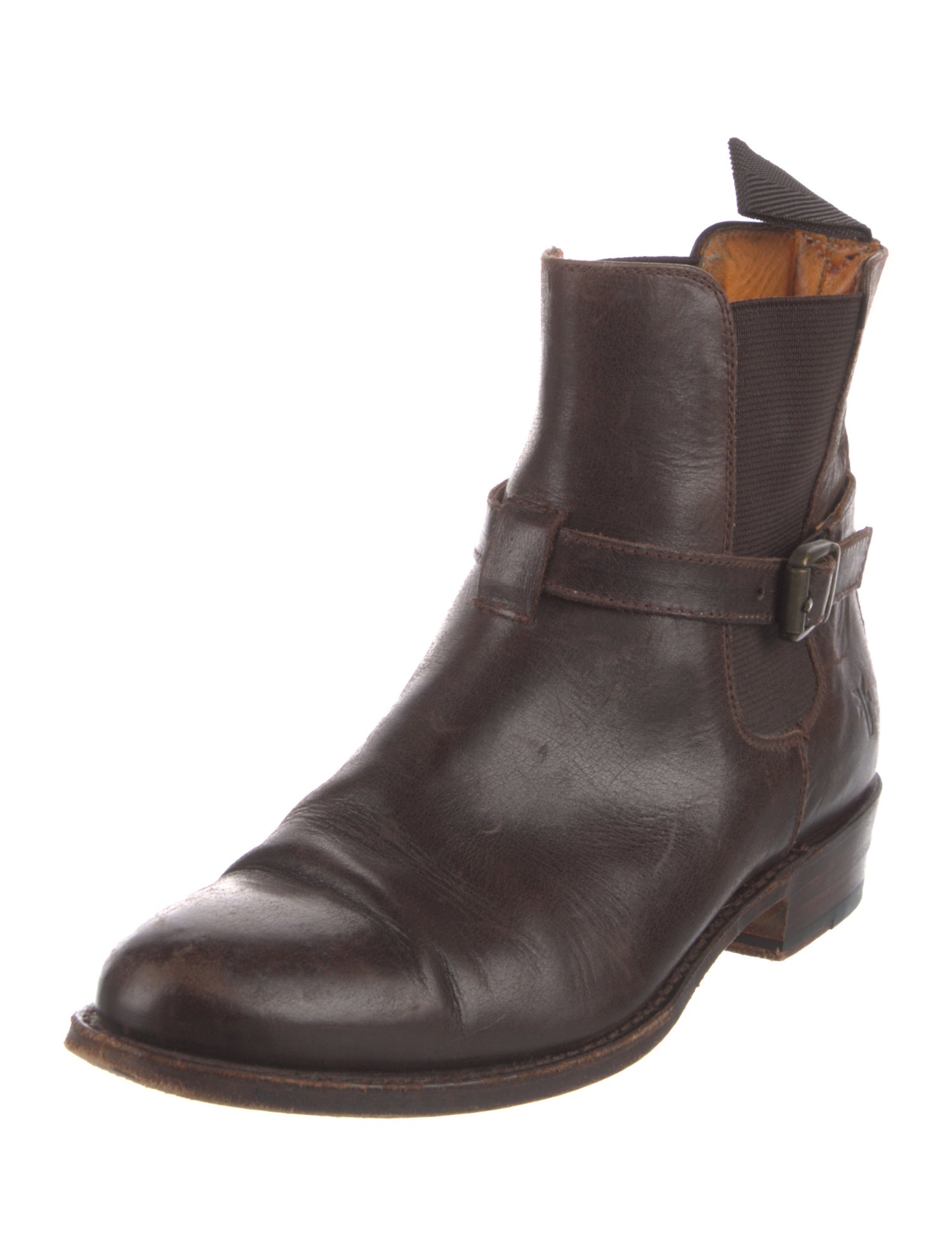 Frye Leather Moto Boots