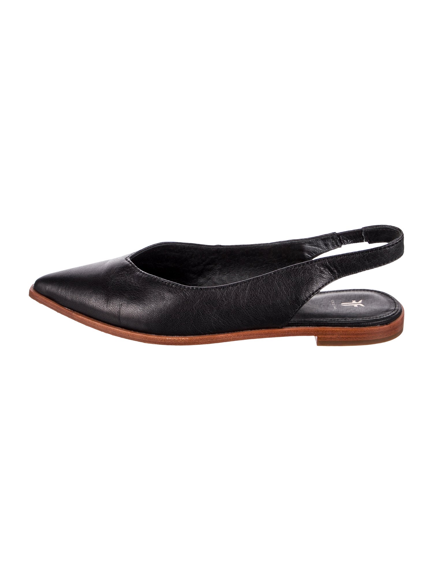 Frye Leather Slingback Flats