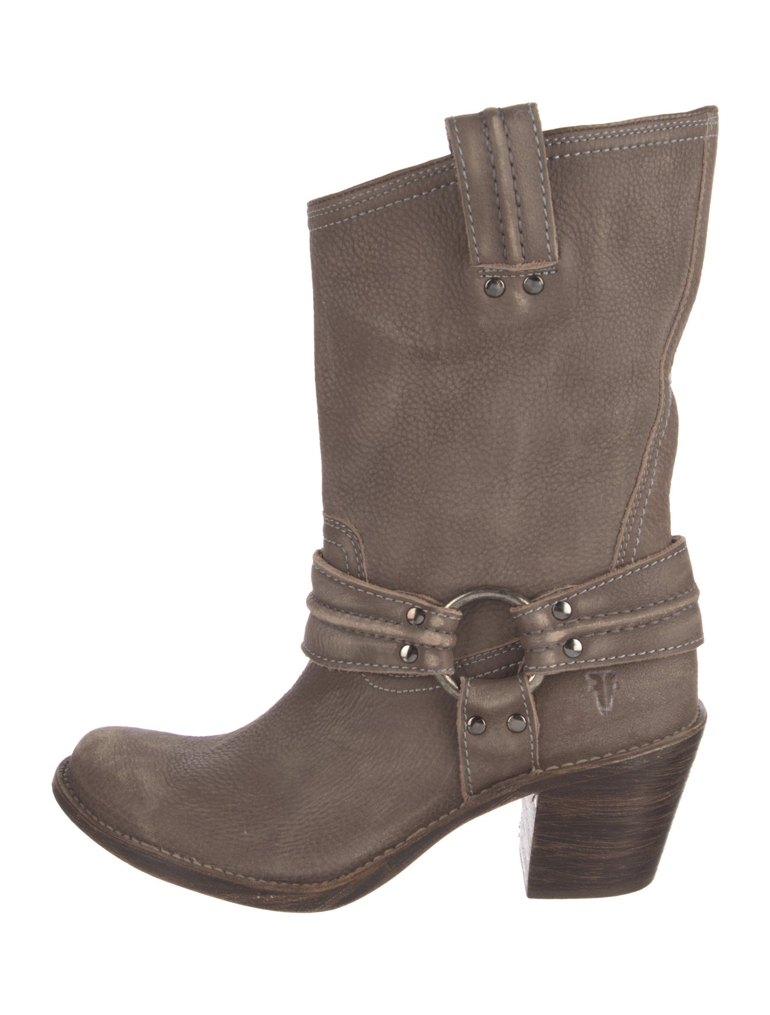 Frye Leather Moto Boots