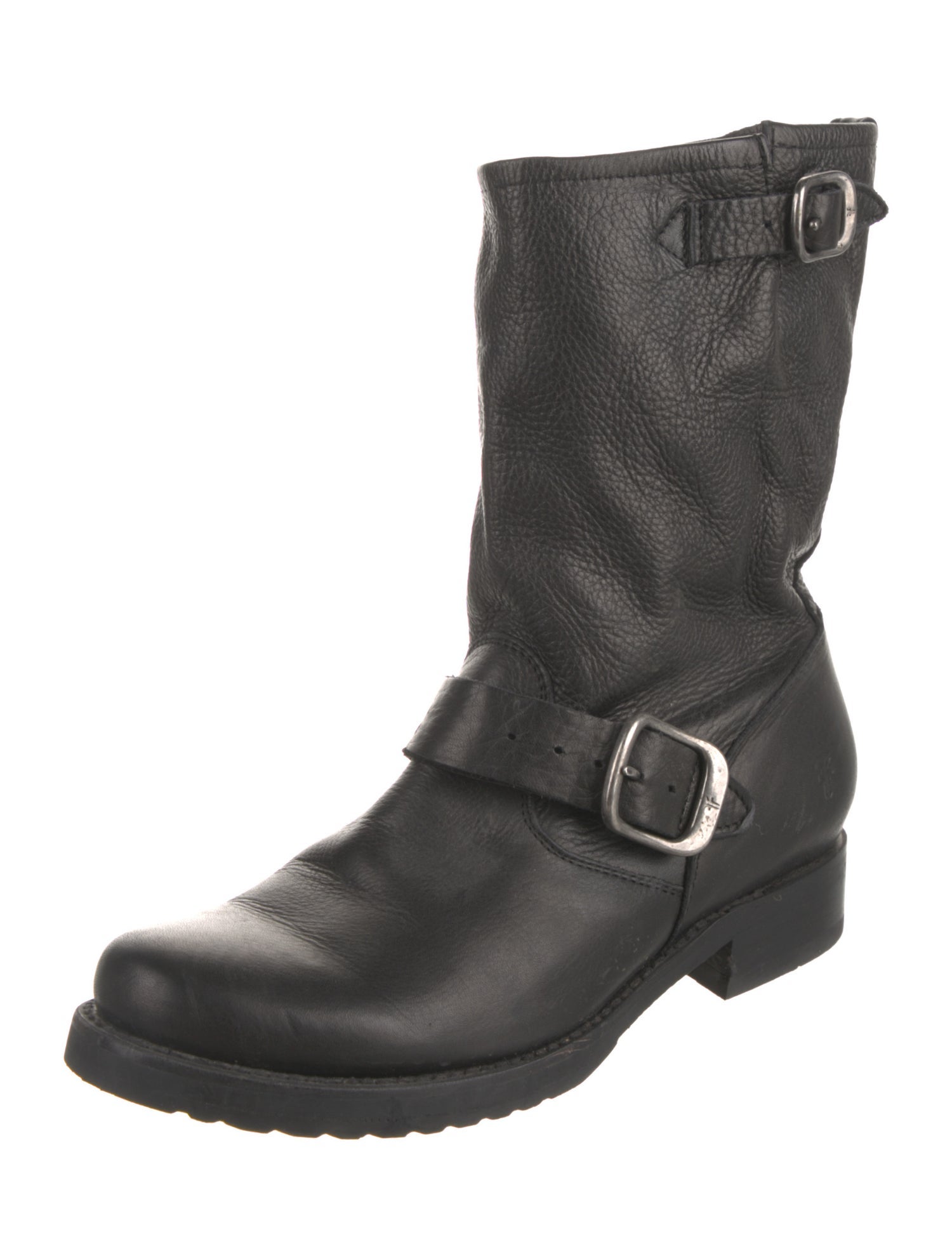 Frye Leather Moto Boots