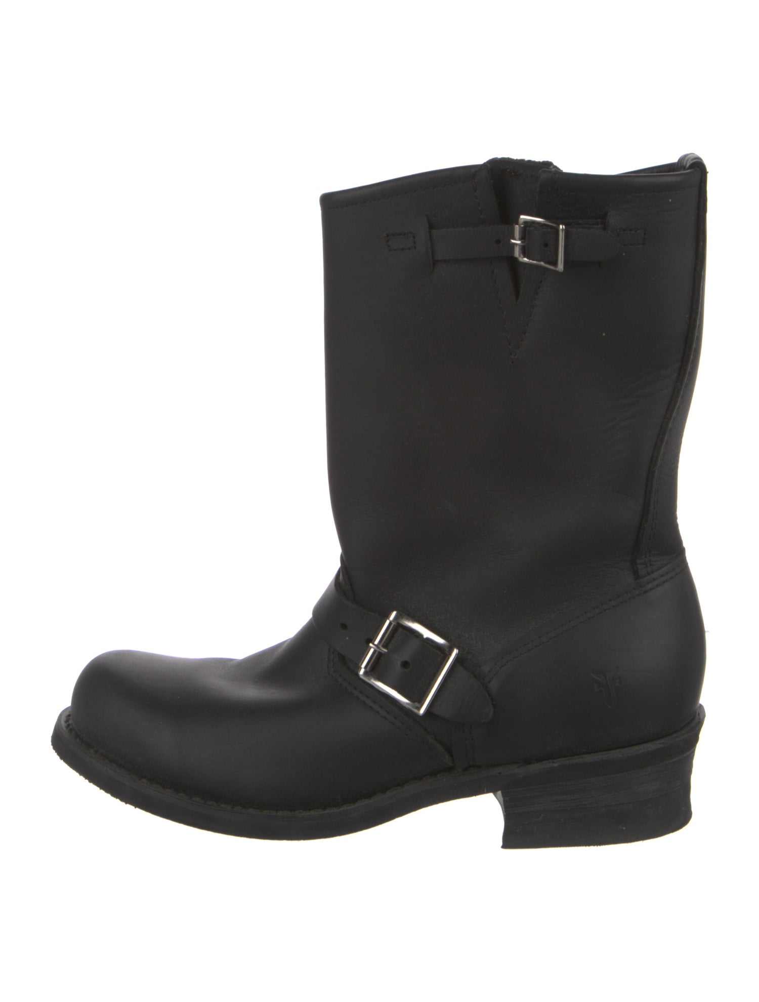 Frye Leather Moto Boots