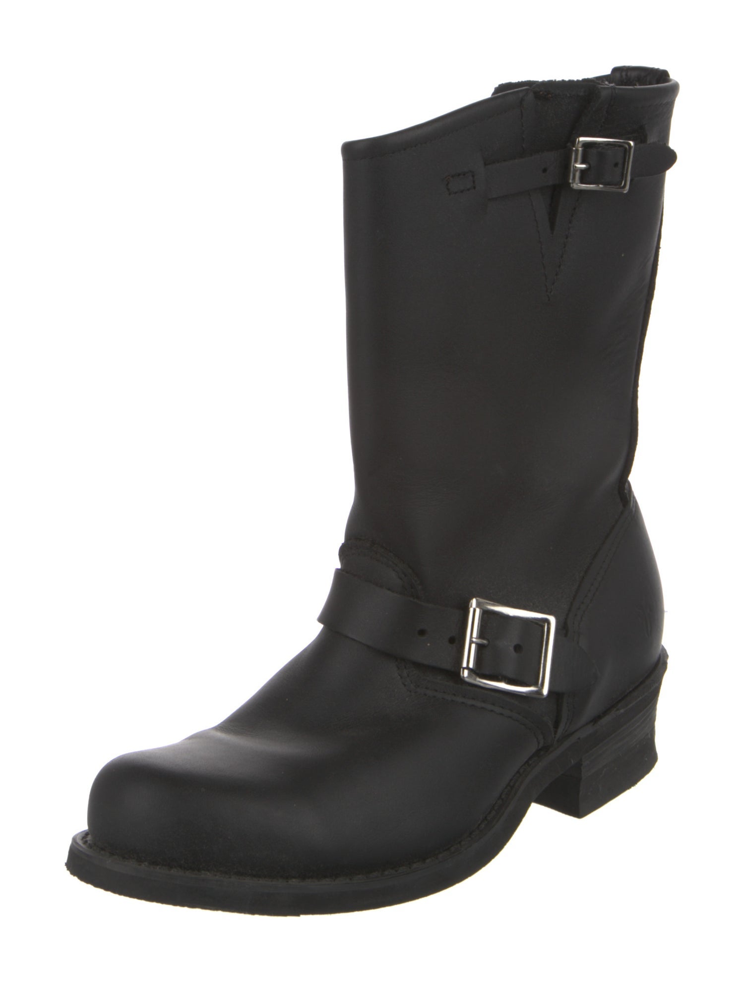 Frye Leather Moto Boots