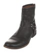 Frye Leather Moto Boots
