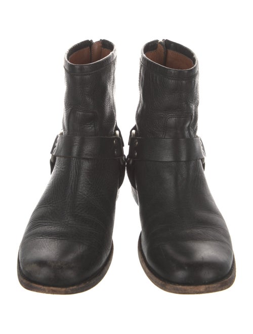 Frye Leather Moto Boots