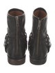 Frye Leather Moto Boots