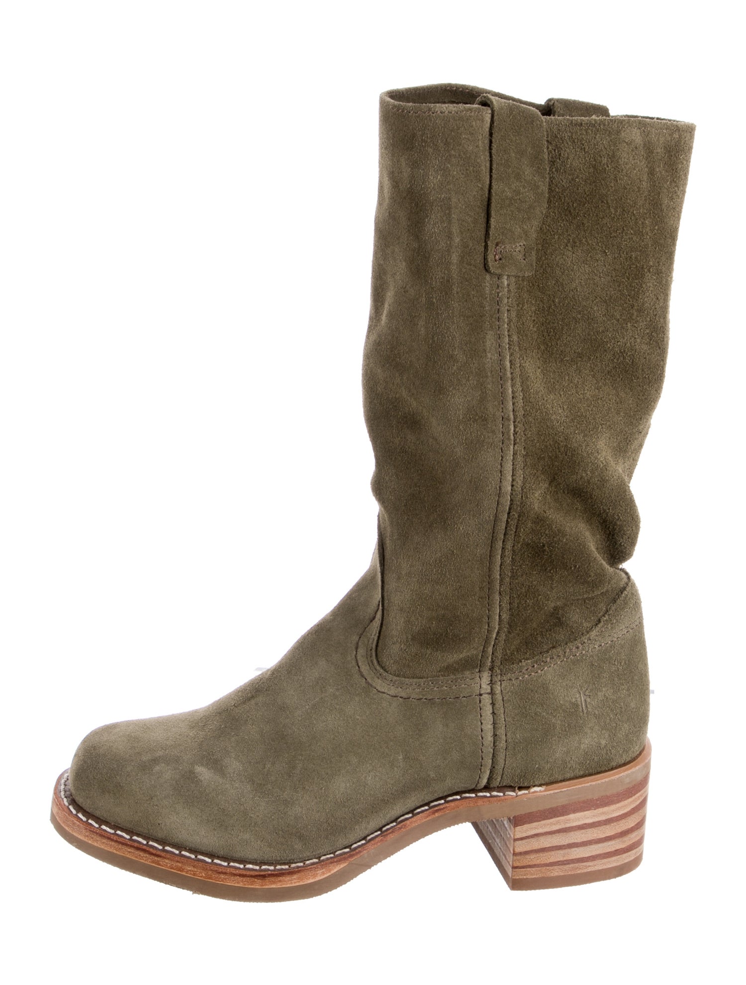 Frye Suede Western Boots