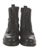 Frye Leather Combat Boots