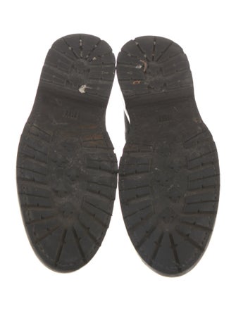 Frye Leather Combat Boots