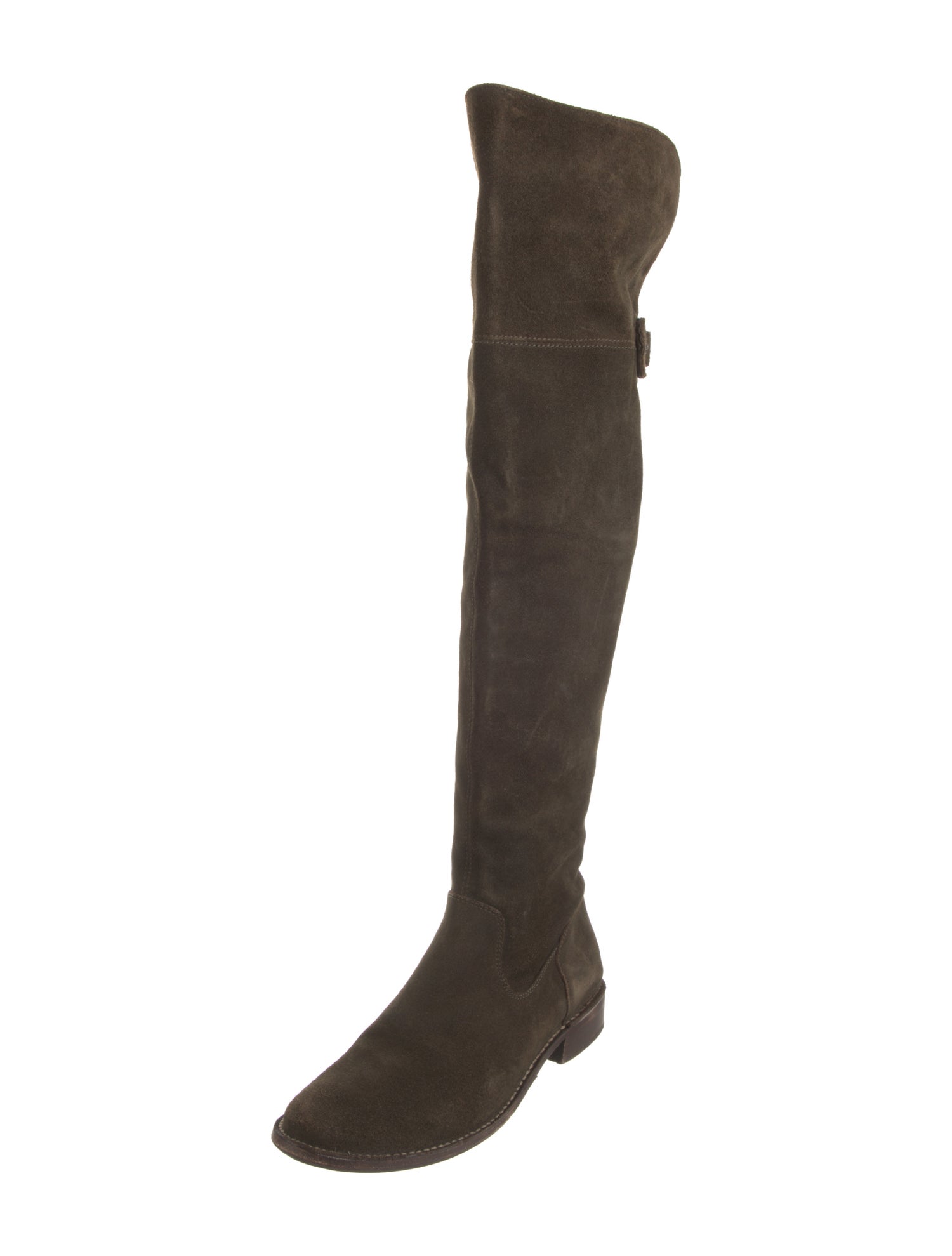 Frye Suede Riding Boots