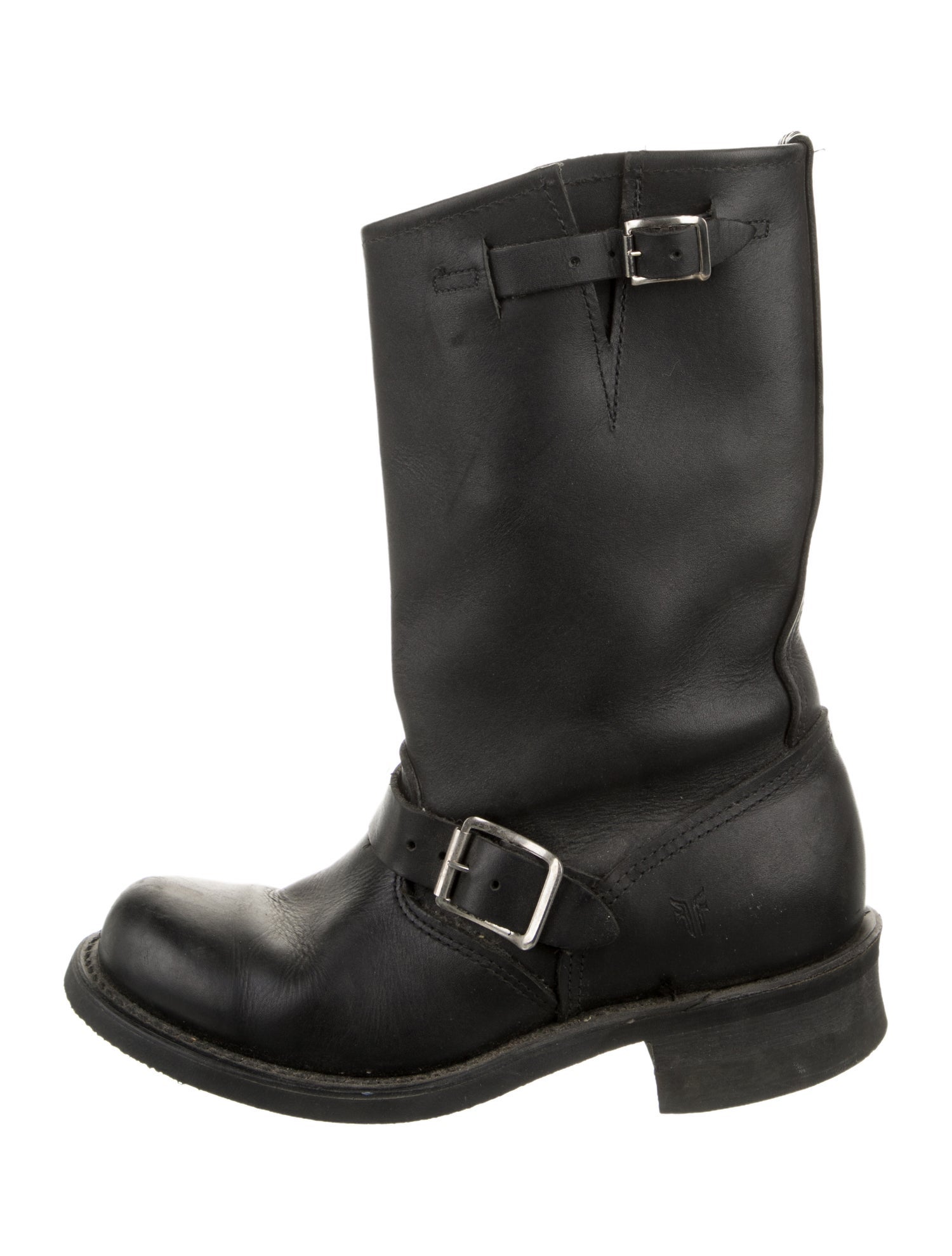 Frye Leather Moto Boots