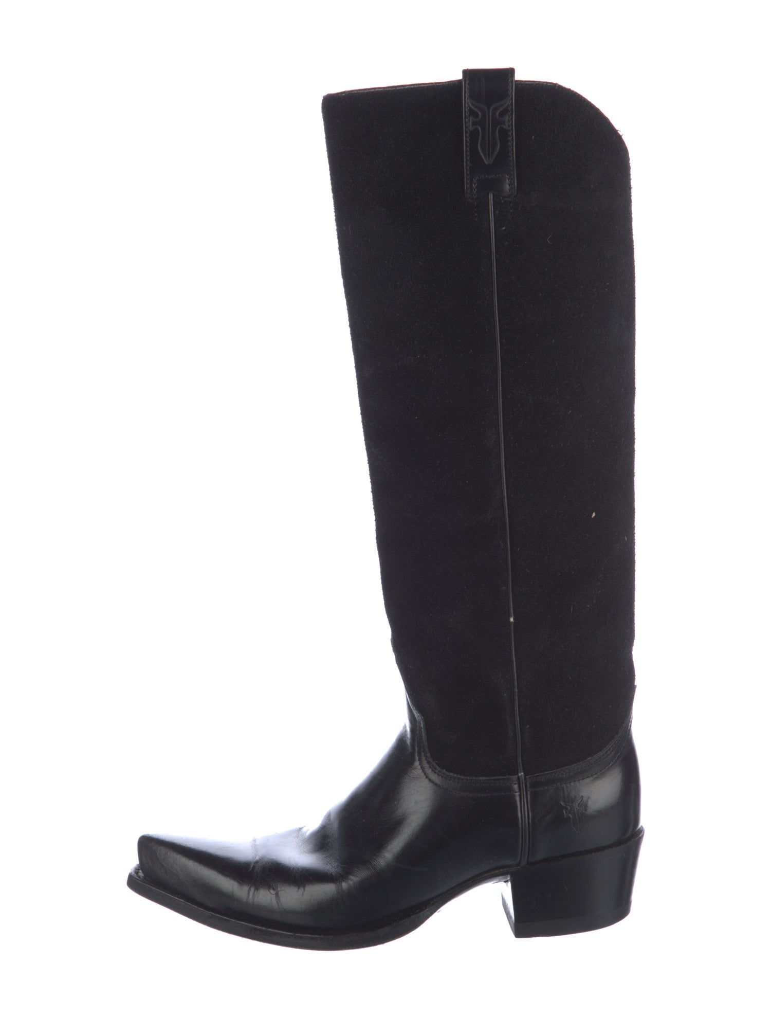 Frye Suede Western Boots