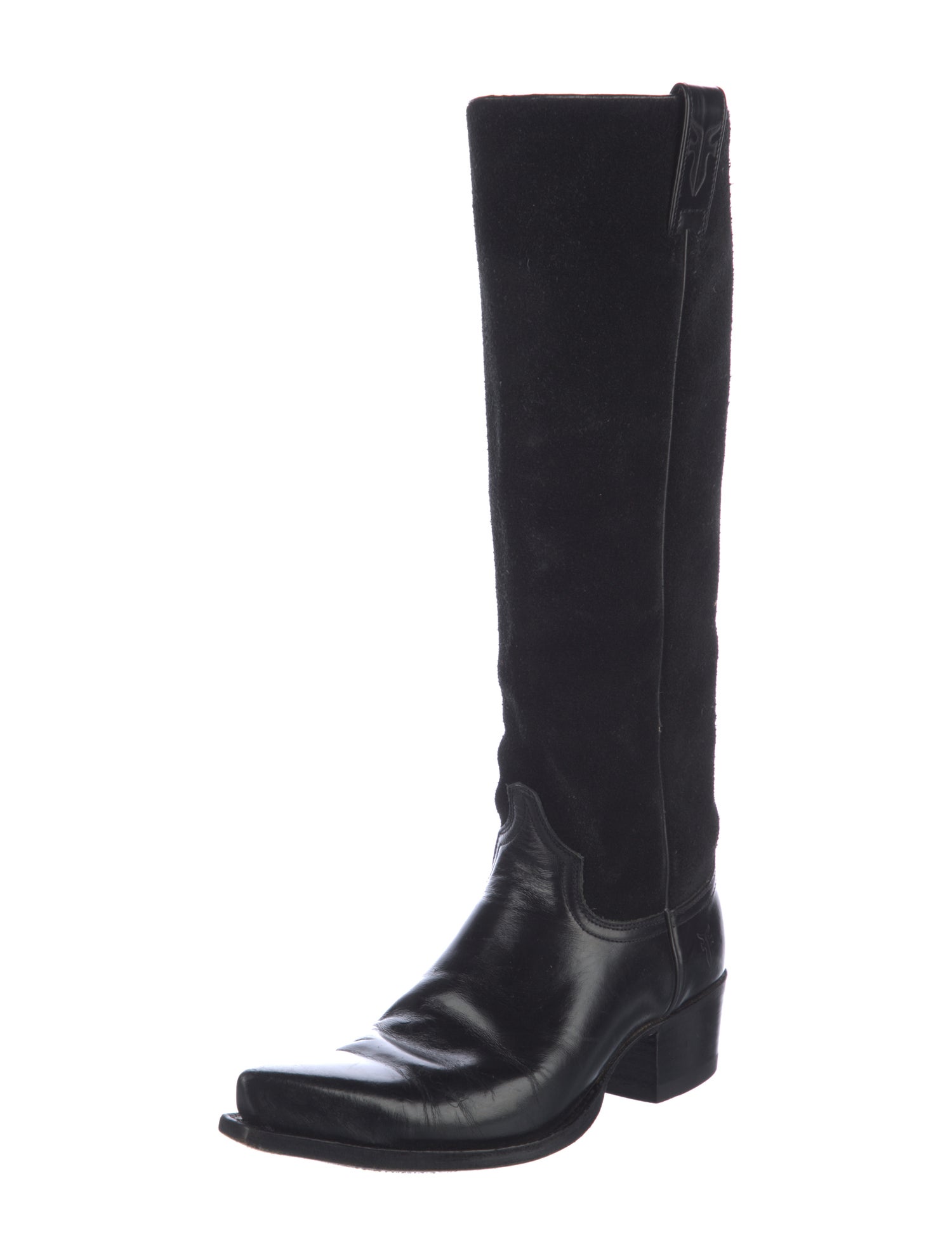 Frye Suede Western Boots