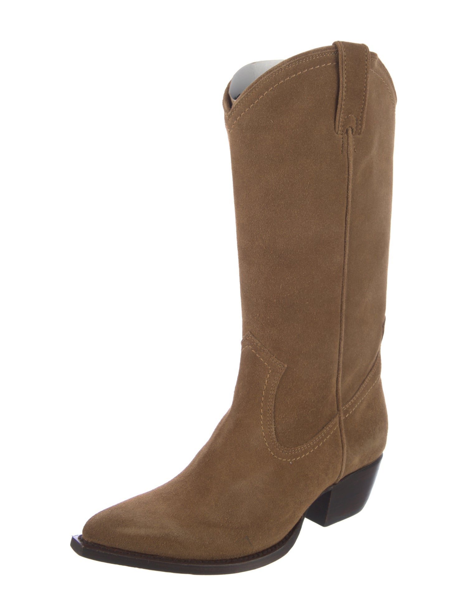 Frye Suede Western Boots