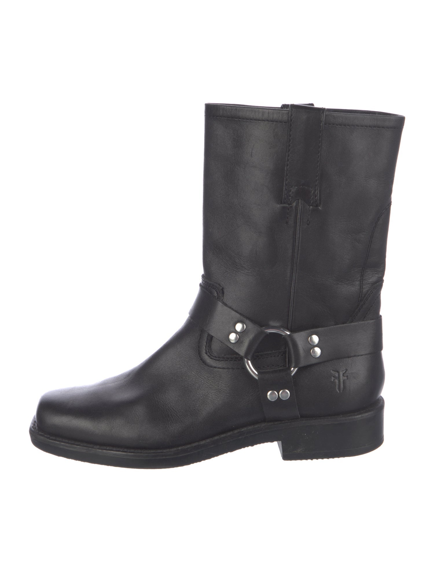 Frye Leather Moto Boots