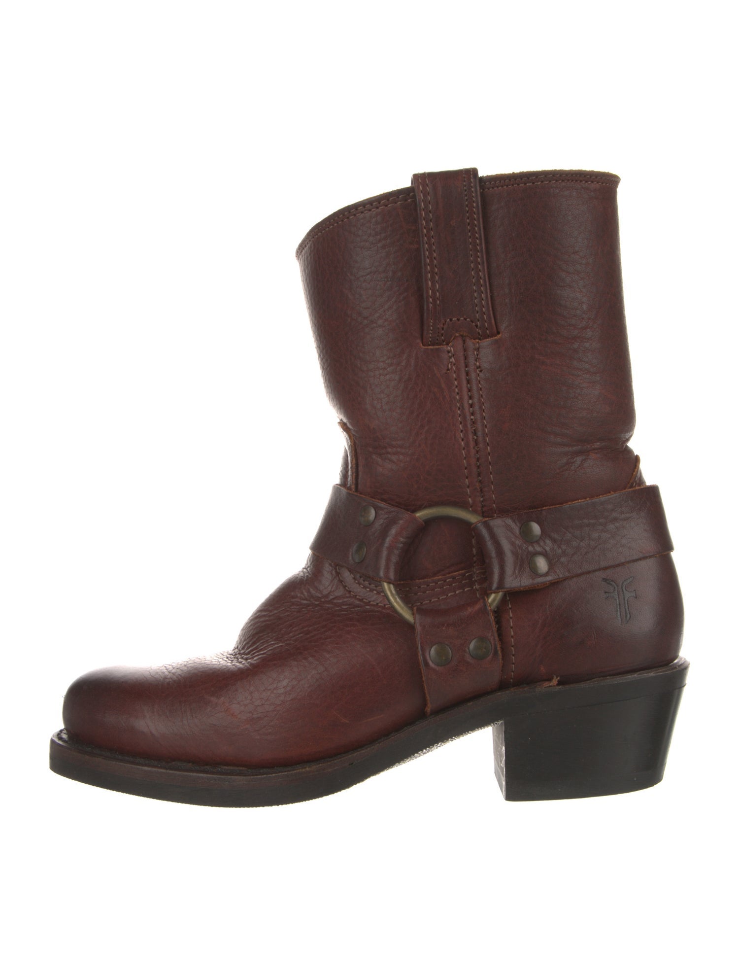 Frye Leather Moto Boots