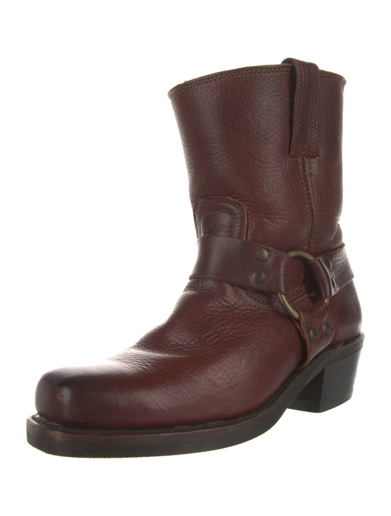 Frye Leather Moto Boots