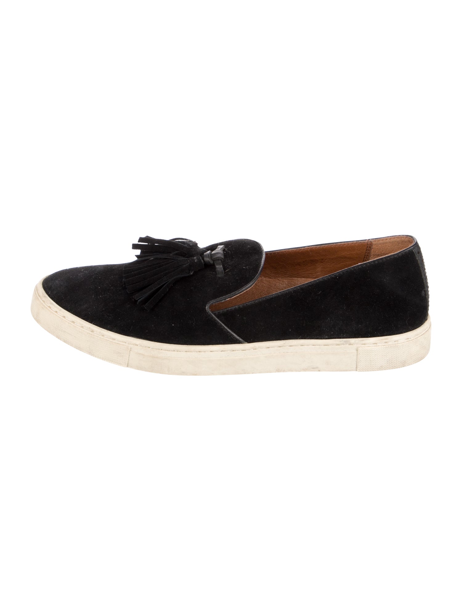 Frye Suede Tassel Accents Espadrilles