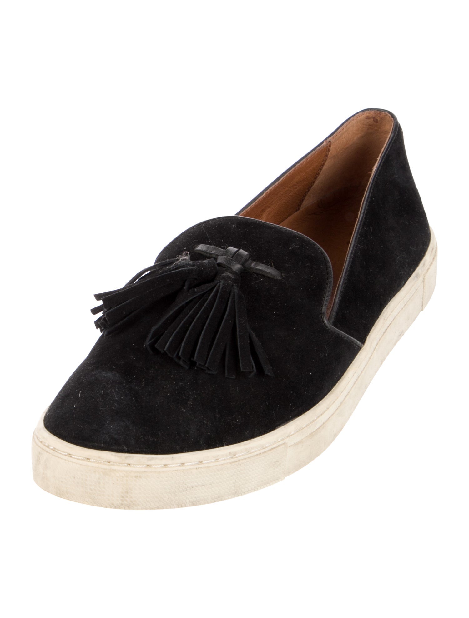 Frye Suede Tassel Accents Espadrilles