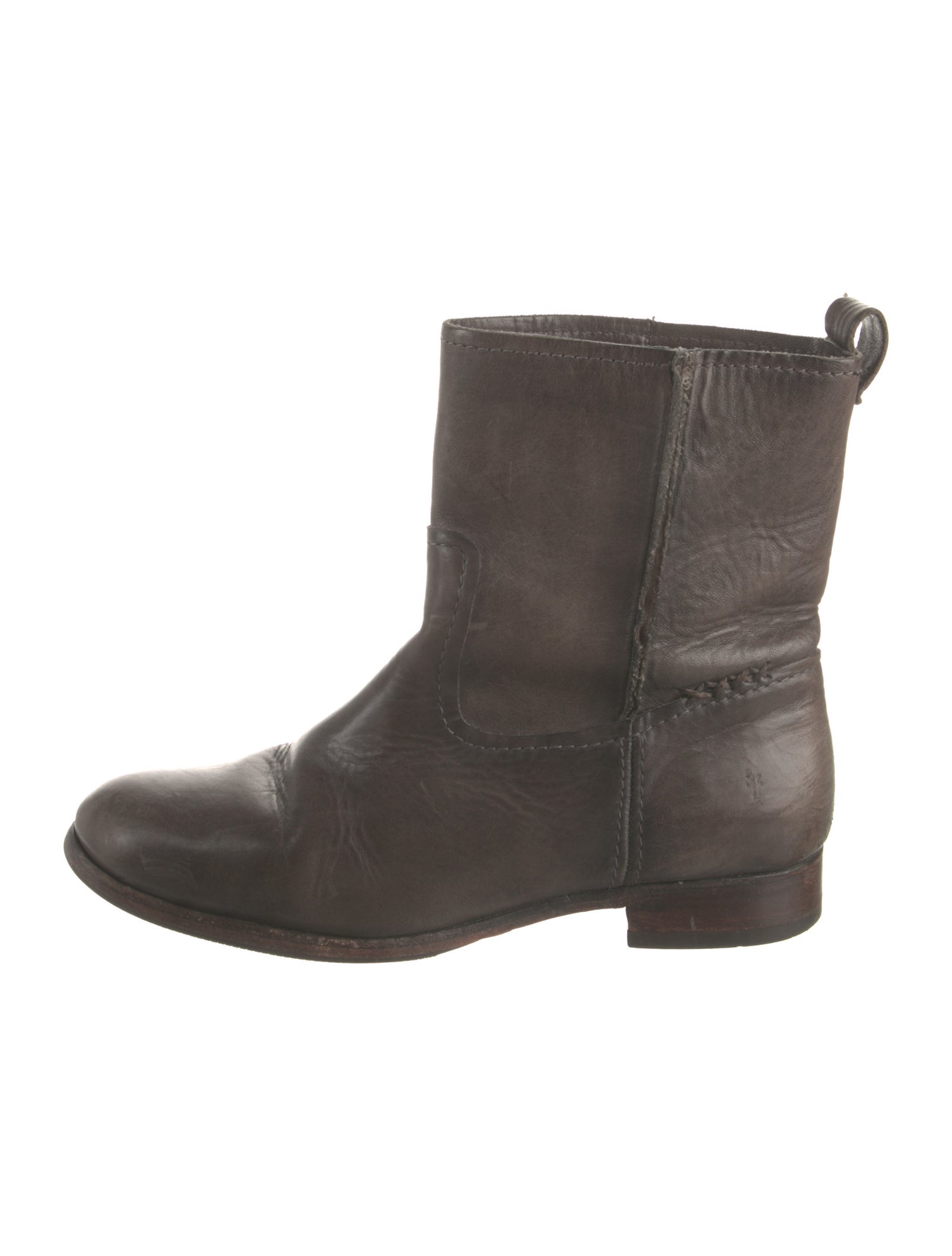 Frye Leather Moto Boots