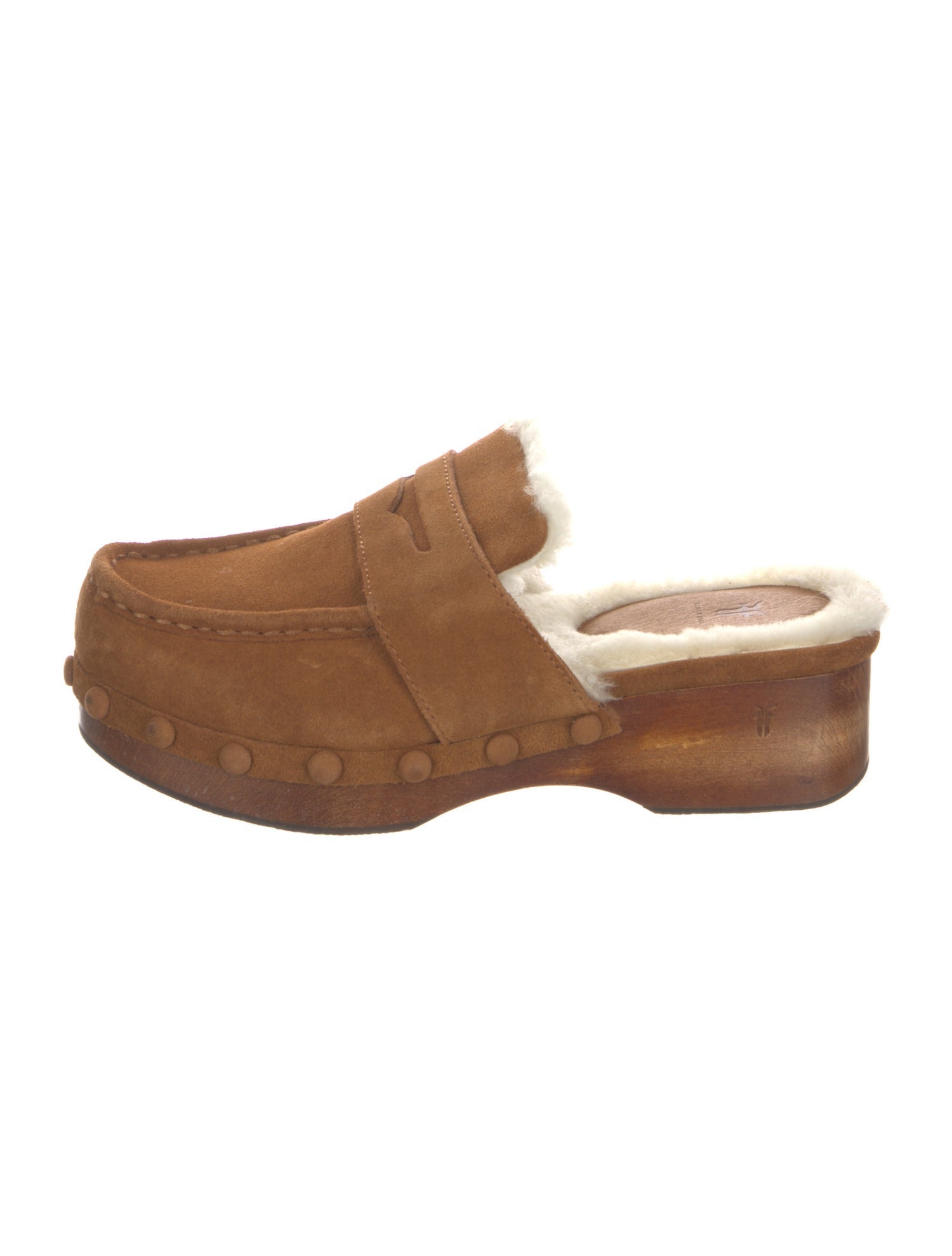 Frye Suede Slingback Flats