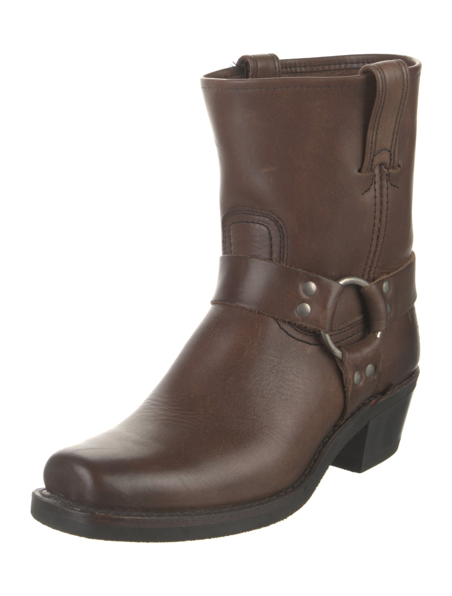 Frye Leather Moto Boots